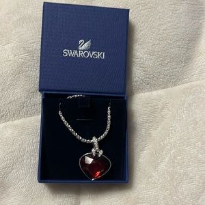 Swarovski Red Heart necklace